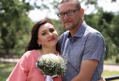 Поздравляем с бракосочетанием Романа и Светлану!
